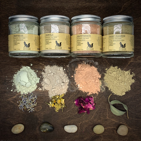 mineral clay masks